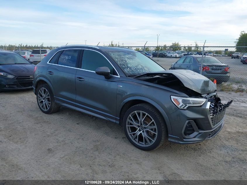 2022 Audi Q3 VIN: WA1FECF34N1095754 Lot: 12108628