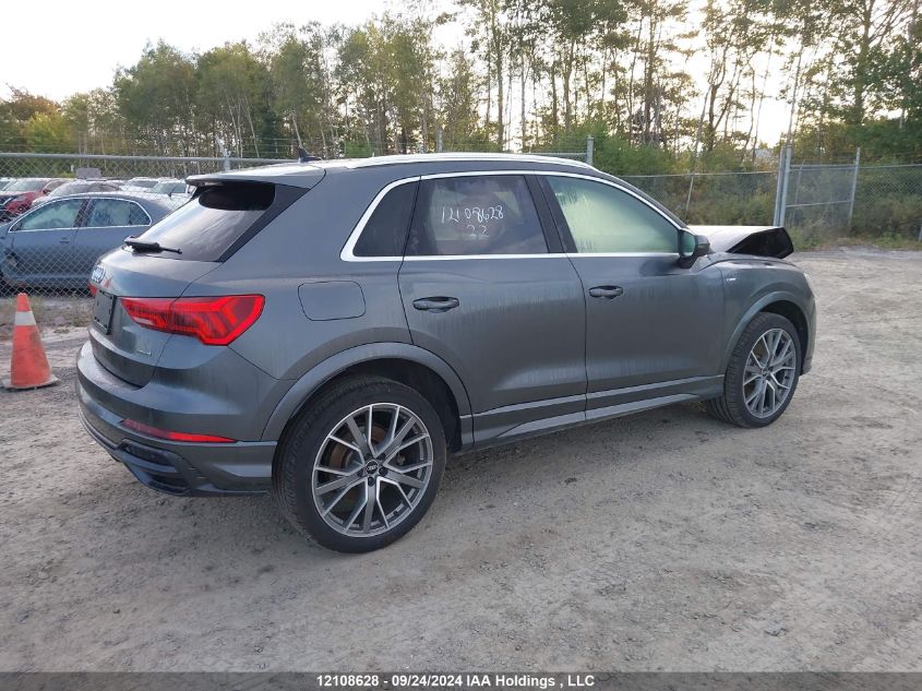 2022 Audi Q3 VIN: WA1FECF34N1095754 Lot: 12108628