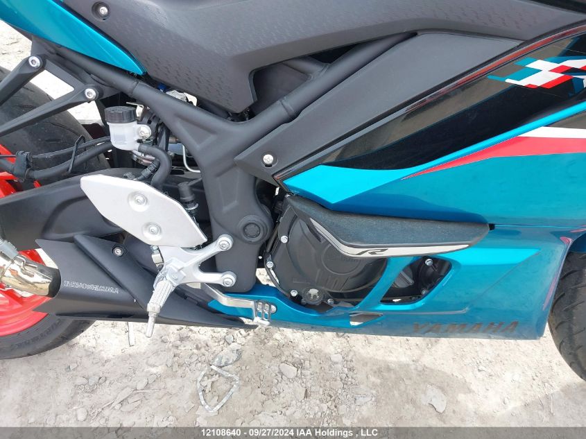 2021 Yamaha Yzfr3 A VIN: MH3RH18N3MK002004 Lot: 12108640
