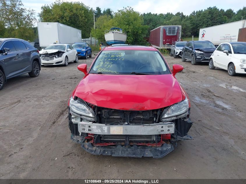 2014 Lexus Ct 200H VIN: JTHKD5BH6E2173562 Lot: 12108649