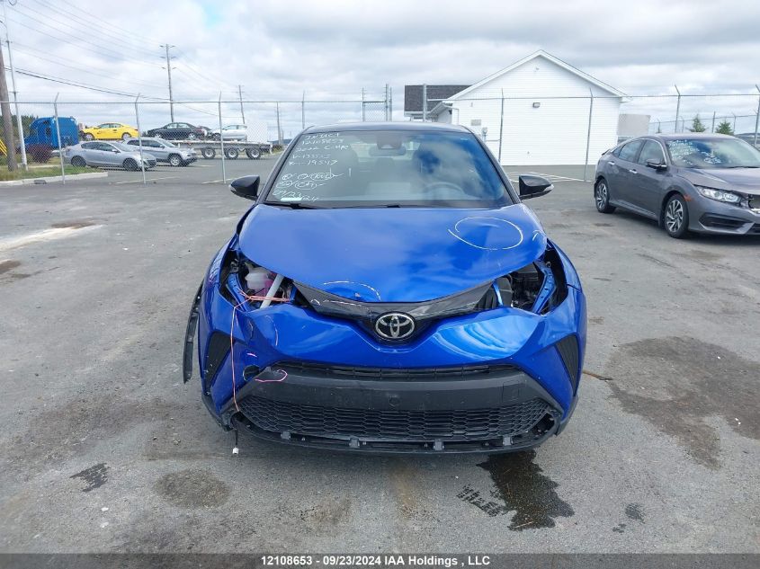 2022 Toyota C-Hr Xle Premium VIN: JTNKHMBX6N1133555 Lot: 12108653