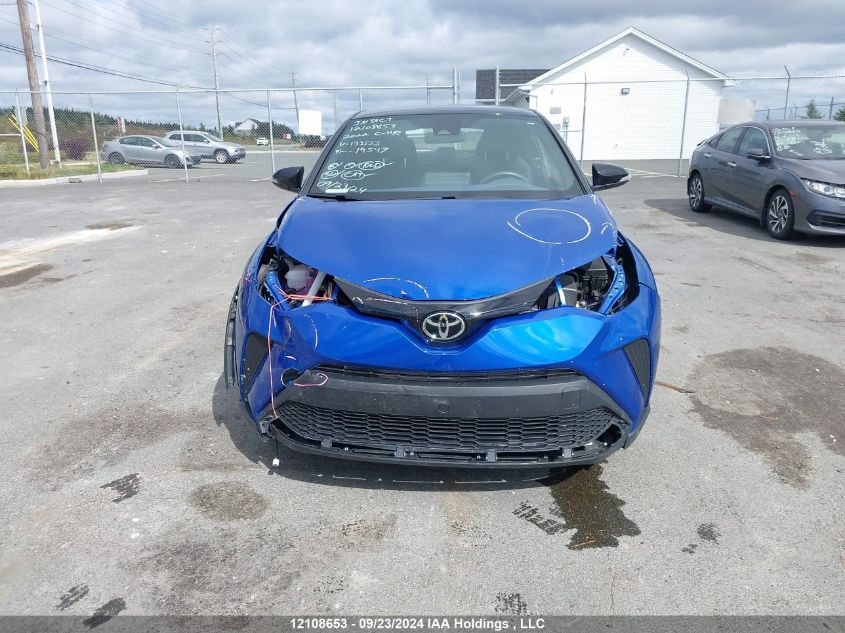 2022 Toyota C-Hr Xle Premium VIN: JTNKHMBX6N1133555 Lot: 12108653