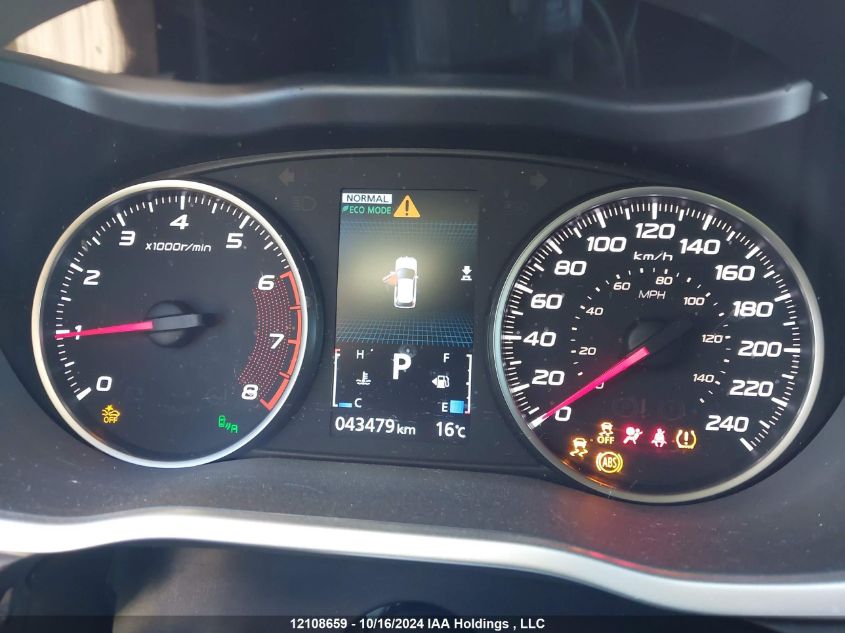 2022 Mitsubishi Eclipse VIN: JA4ATVAAXNZ611943 Lot: 12108659