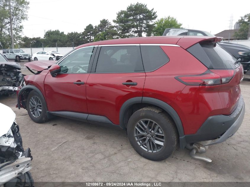 2022 Nissan Rogue S VIN: 5N1AT3AA1NC681792 Lot: 12108672