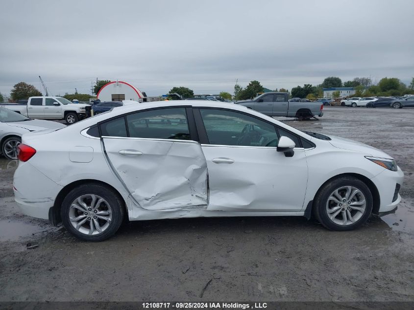 2019 Chevrolet Cruze Lt VIN: 1G1BE5SM9K7127761 Lot: 12108717