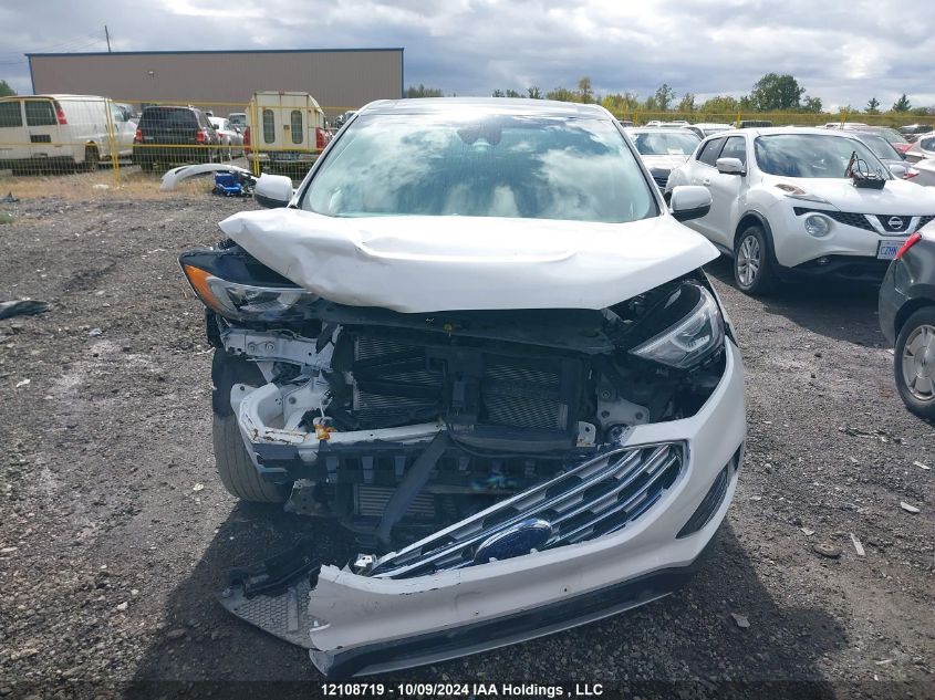 2019 Ford Edge Sel VIN: 2FMPK3J93KBC52555 Lot: 12108719