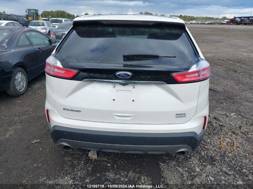 2019 Ford Edge Sel VIN: 2FMPK3J93KBC52555 Lot: 12108719