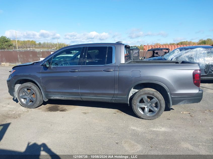 2022 Honda Ridgeline VIN: 5FPYK3F78NB502323 Lot: 12108735