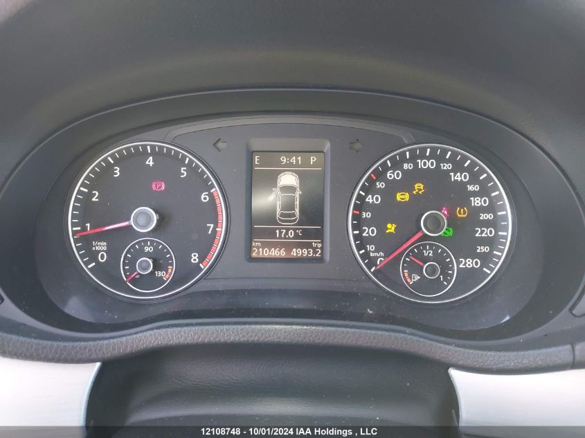 2012 Volkswagen Passat VIN: 1VWBH7A34CC014244 Lot: 12108748