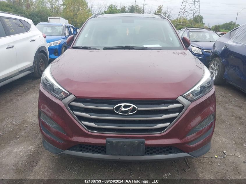 2016 Hyundai Tucson Limited VIN: KM8J3CA20GU045516 Lot: 12108759