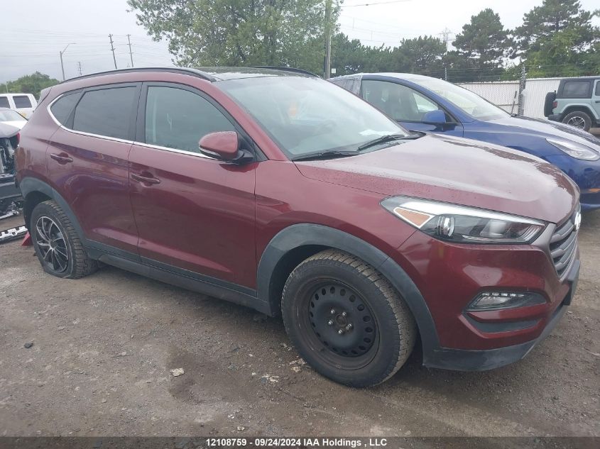 2016 Hyundai Tucson Limited VIN: KM8J3CA20GU045516 Lot: 12108759