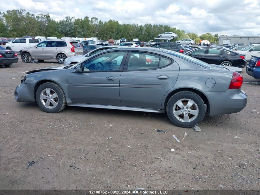 2008 Pontiac Grand Prix VIN: 2G2WP552X81192819 Lot: 12108762