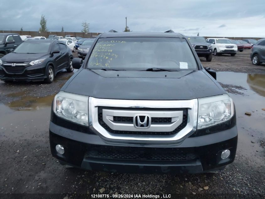 2011 Honda Pilot VIN: 5FNYF4H66BB503649 Lot: 12108775