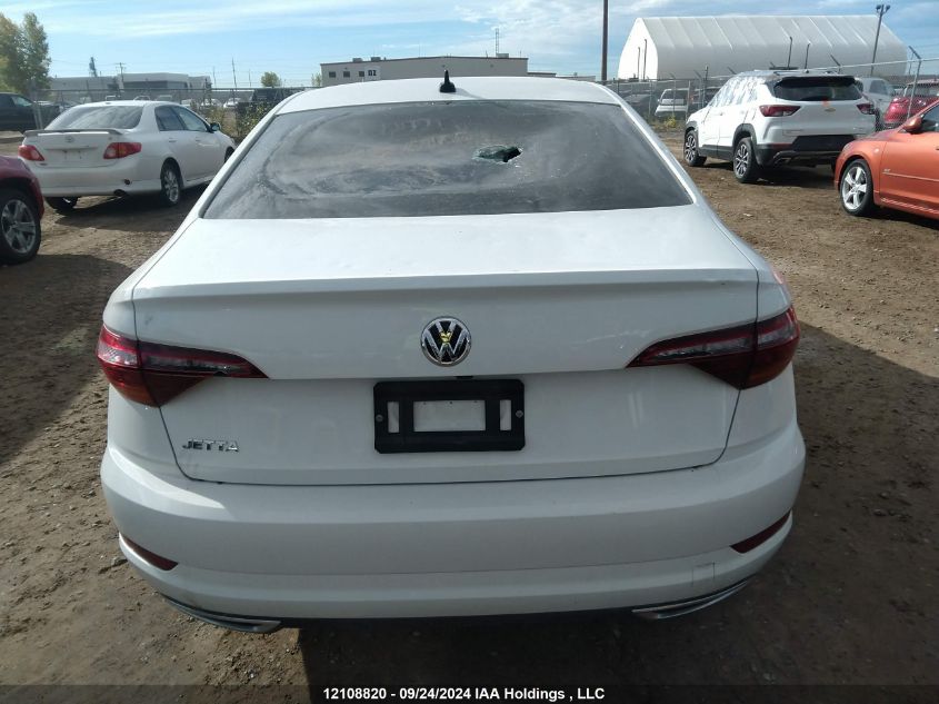 2019 Volkswagen Jetta Sel VIN: 3VWE57BU1KM159834 Lot: 12108820