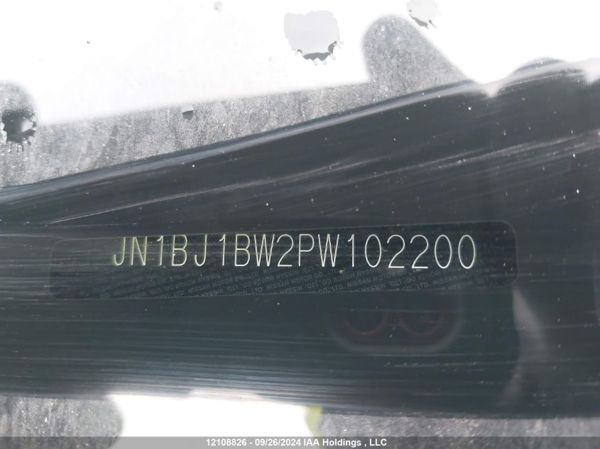 2023 Nissan Qashqai VIN: JN1BJ1BW2PW102200 Lot: 12108826