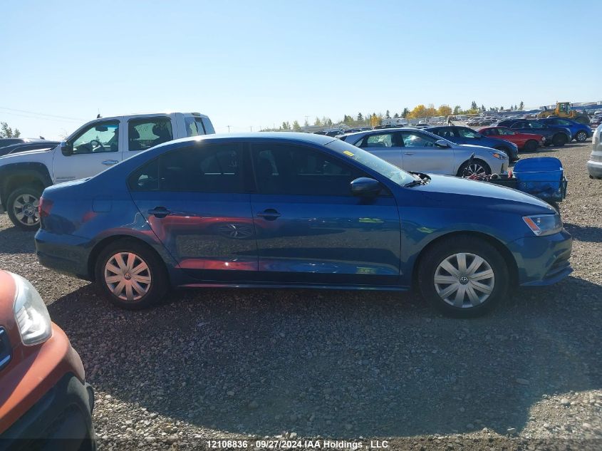 2017 Volkswagen Jetta S VIN: 3VW2B7AJ2HM202802 Lot: 12108836