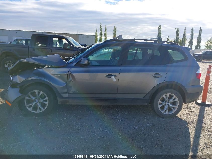 2010 BMW X3 VIN: WBXPC7C49AWE53602 Lot: 12108849