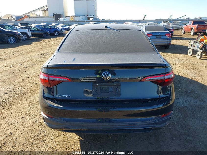 2022 Volkswagen Jetta VIN: 3VWCM7BU1NM030510 Lot: 12108869