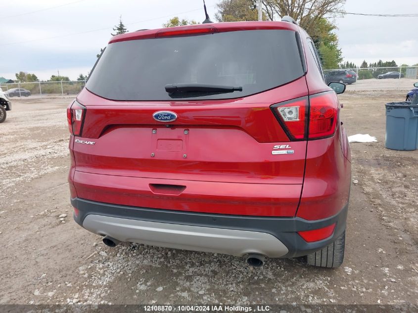 2019 Ford Escape Sel VIN: 1FMCU9HD1KUB16473 Lot: 12108870