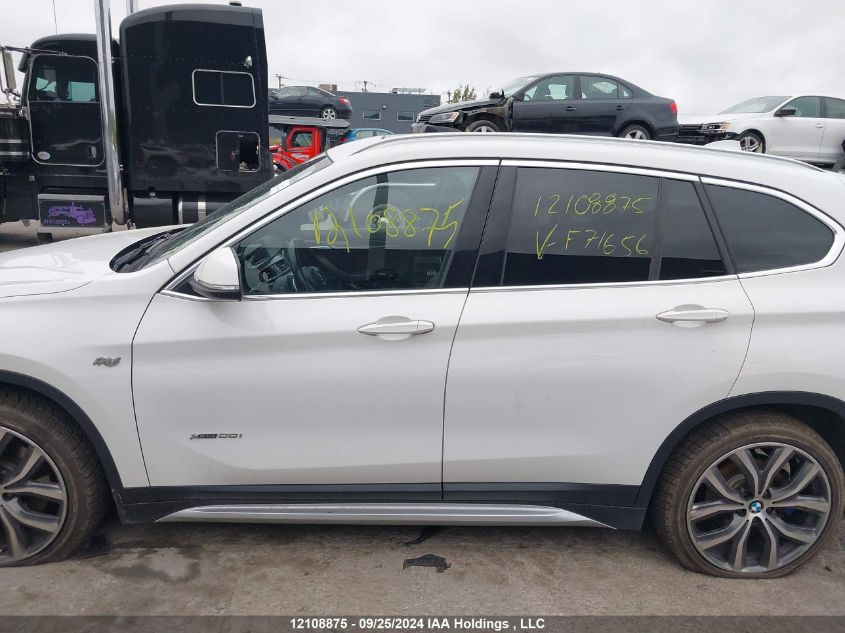 2017 BMW X1 xDrive28I VIN: WBXHT3C32H5F71656 Lot: 12108875
