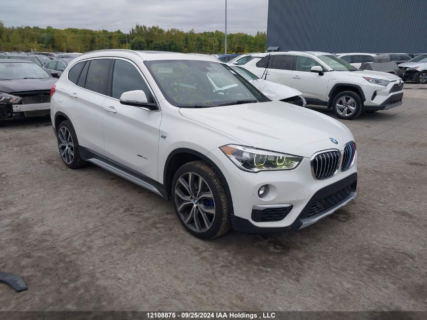 2017 BMW X1 xDrive28I VIN: WBXHT3C32H5F71656 Lot: 12108875