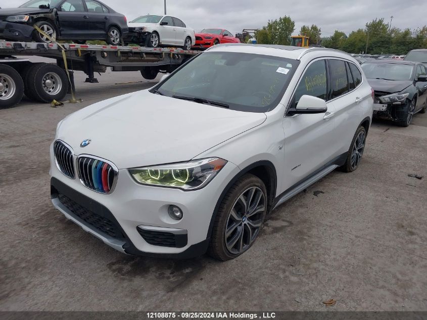 2017 BMW X1 xDrive28I VIN: WBXHT3C32H5F71656 Lot: 12108875