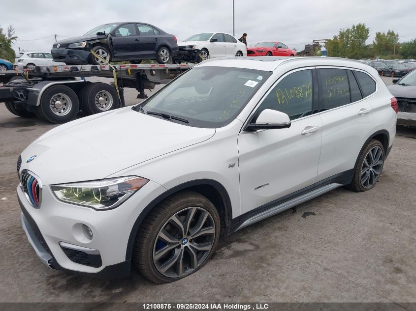 2017 BMW X1 xDrive28I VIN: WBXHT3C32H5F71656 Lot: 12108875