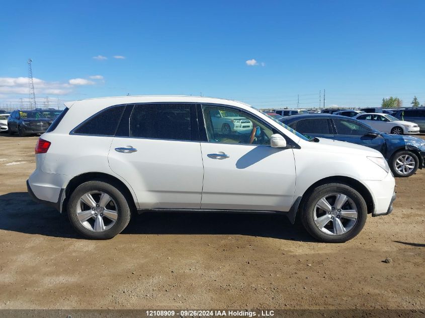 2011 Acura Mdx VIN: 2HNYD2H61BH001002 Lot: 12108909