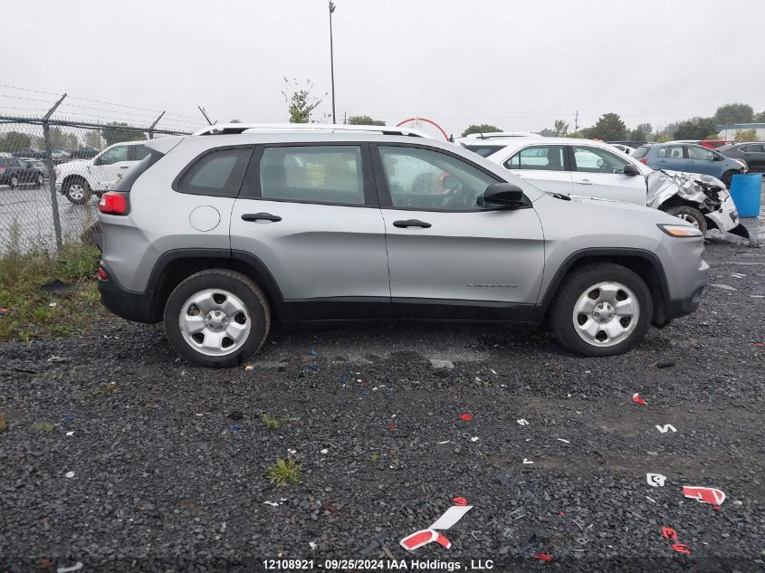 1C4PJLABXFW589447 2015 Jeep Cherokee Sport