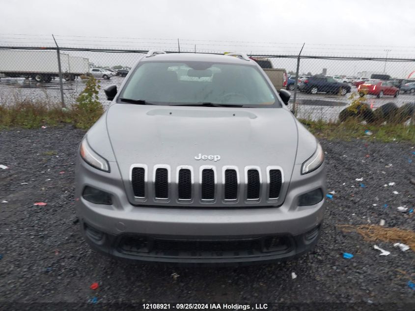 1C4PJLABXFW589447 2015 Jeep Cherokee Sport