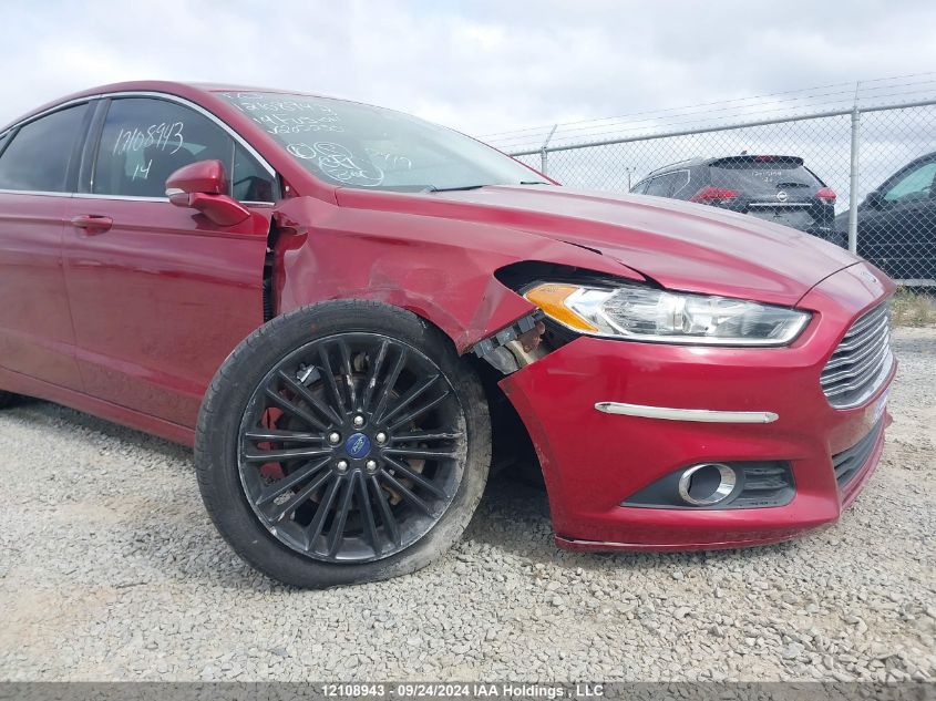 2014 Ford Fusion Se VIN: 3FA6P0HD2ER205250 Lot: 12108943