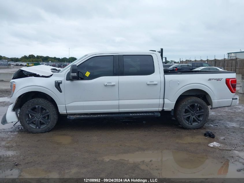 2023 Ford F-150 Xlt VIN: 1FTFW1E58PFA92324 Lot: 12108952