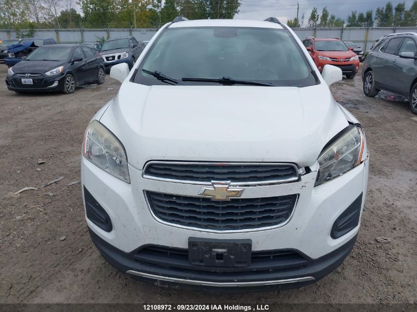 2013 Chevrolet Trax VIN: 3GNCJLSB2DL192807 Lot: 12108972