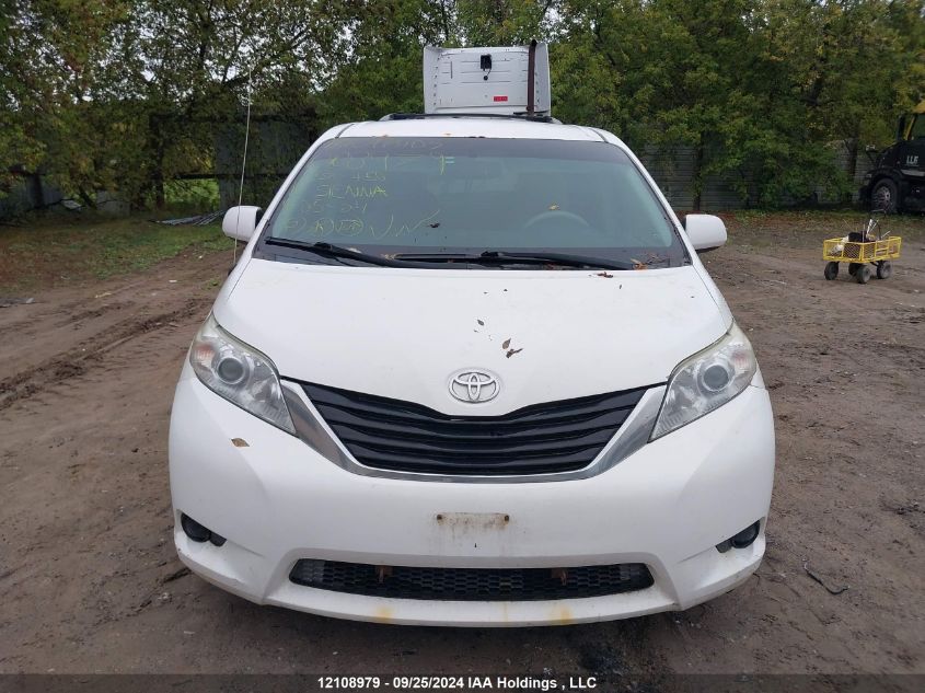 2011 Toyota Sienna Le VIN: 5TDKK3DC6BS136450 Lot: 12108979