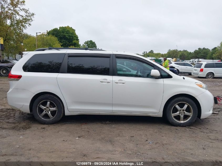 2011 Toyota Sienna Le VIN: 5TDKK3DC6BS136450 Lot: 12108979