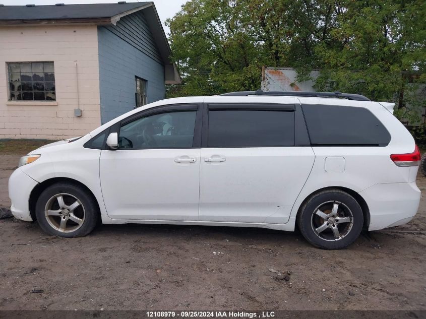 2011 Toyota Sienna Le VIN: 5TDKK3DC6BS136450 Lot: 12108979