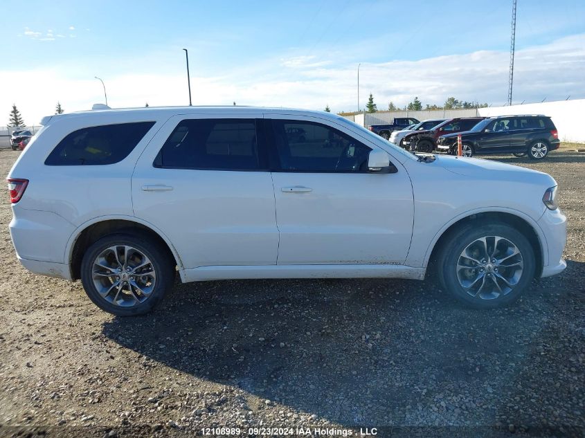 2020 Dodge Durango Gt VIN: 1C4RDJDG2LC257284 Lot: 12108989