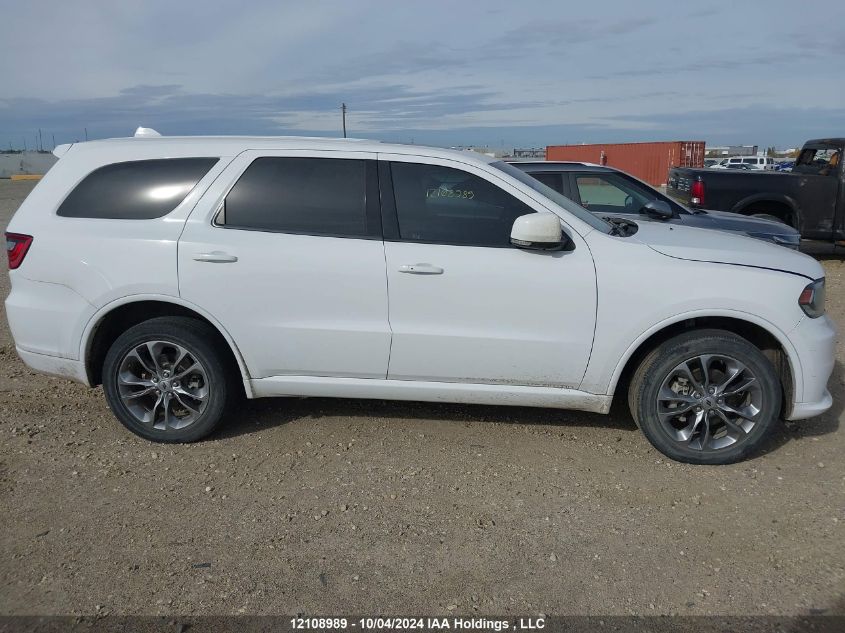 2020 Dodge Durango Gt VIN: 1C4RDJDG2LC257284 Lot: 12108989