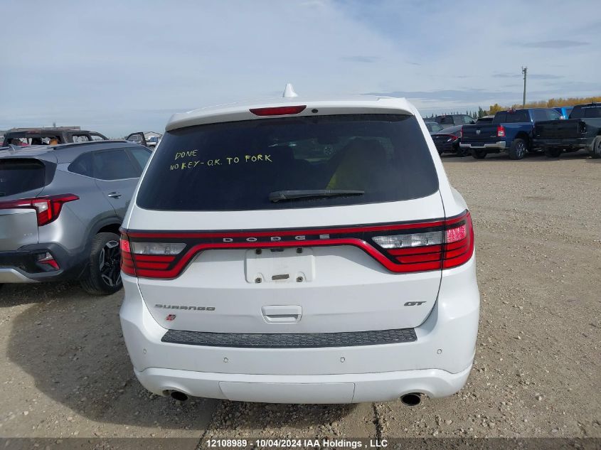 2020 Dodge Durango Gt VIN: 1C4RDJDG2LC257284 Lot: 12108989