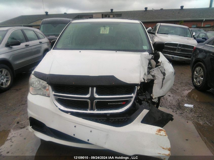 2016 Dodge Grand Caravan Se/Sxt VIN: 2C4RDGBG2GR322430 Lot: 12109010