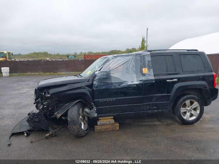 1C4NJRABXED804667 2014 Jeep Patriot Sport/North