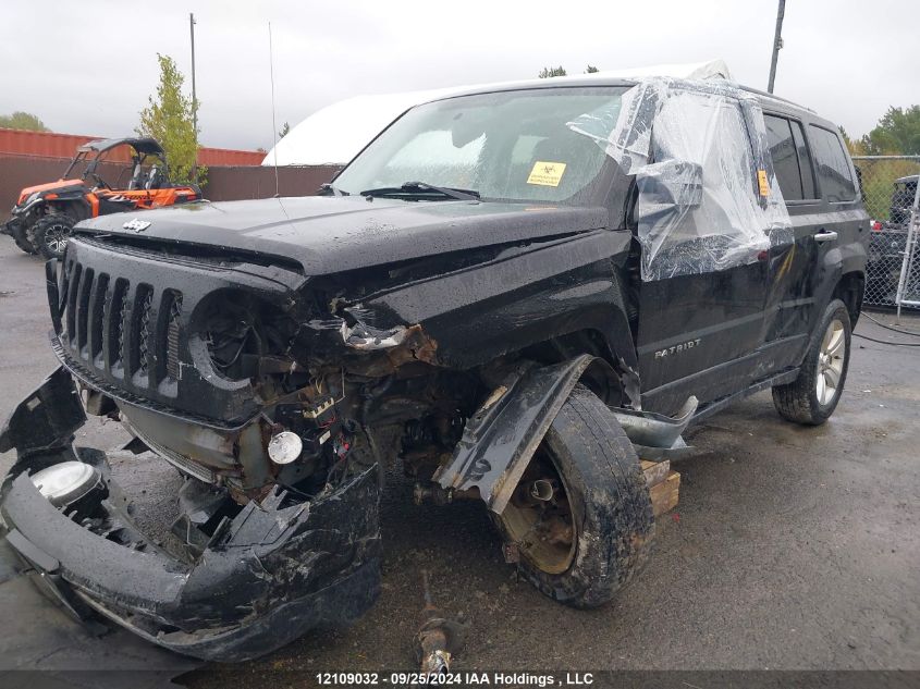 1C4NJRABXED804667 2014 Jeep Patriot Sport/North