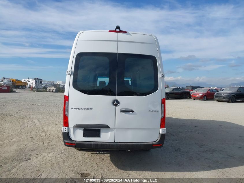 2022 Mercedes-Benz Sprinter Van VIN: W1W4DCHY1NP445450 Lot: 12109039