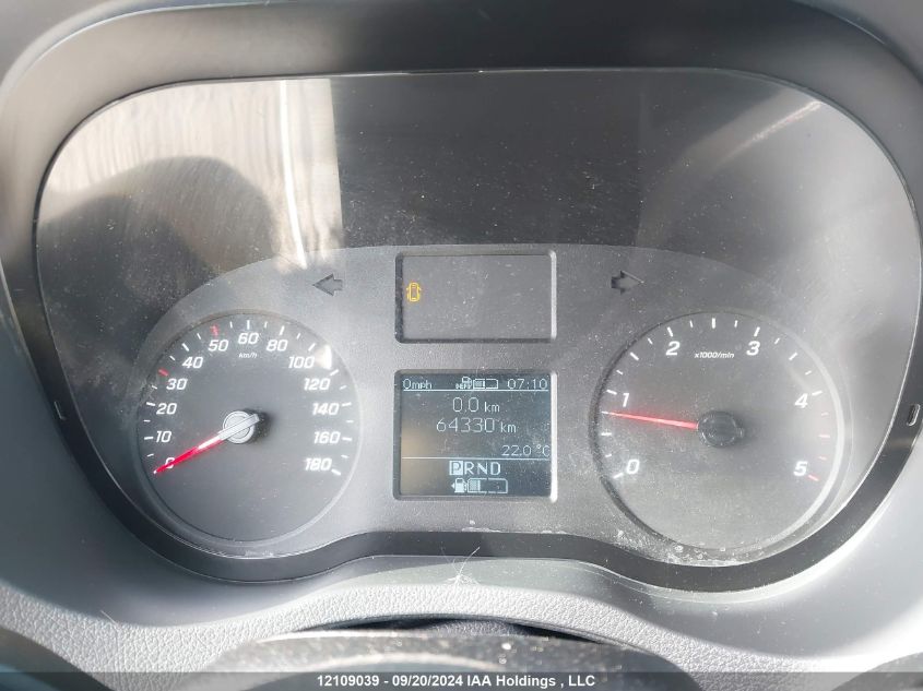 2022 Mercedes-Benz Sprinter Van VIN: W1W4DCHY1NP445450 Lot: 12109039