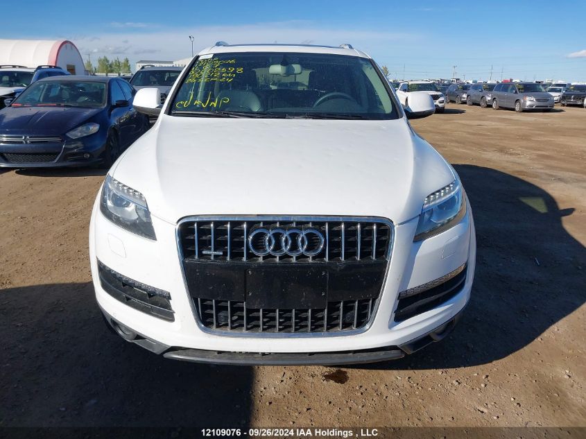 2011 Audi Q7 VIN: WA1LGCFE1BD002598 Lot: 12109076