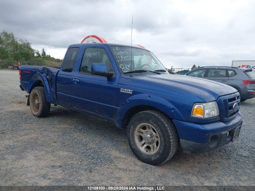 2011 Ford Ranger Super Cab VIN: 1FTKR4EEXBPA23208 Lot: 12109103