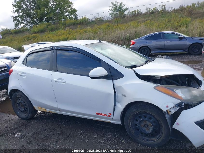 2011 Mazda Mazda2 VIN: JM1DE1HY8B0103401 Lot: 12109105