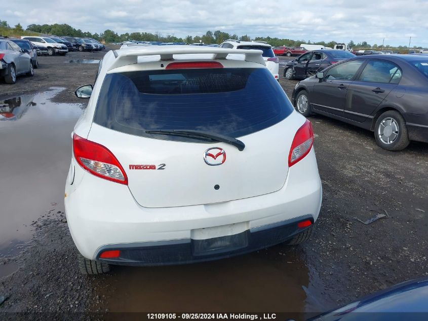 2011 Mazda Mazda2 VIN: JM1DE1HY8B0103401 Lot: 12109105