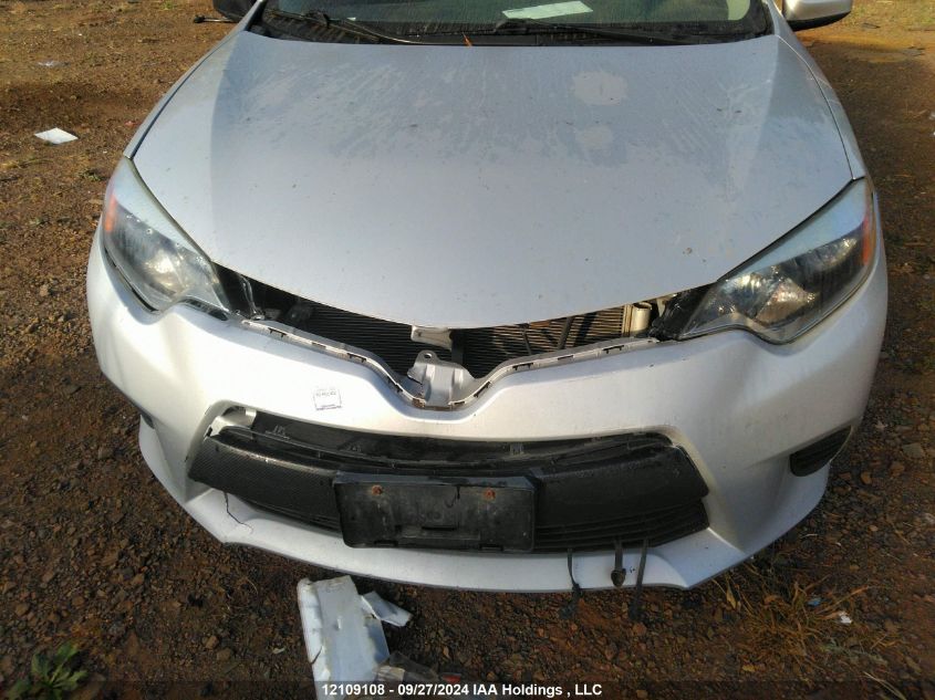 2014 Toyota Corolla L/Le/Le Pls/Prm/S/S Pls VIN: 2T1BURHE3EC222045 Lot: 12109108