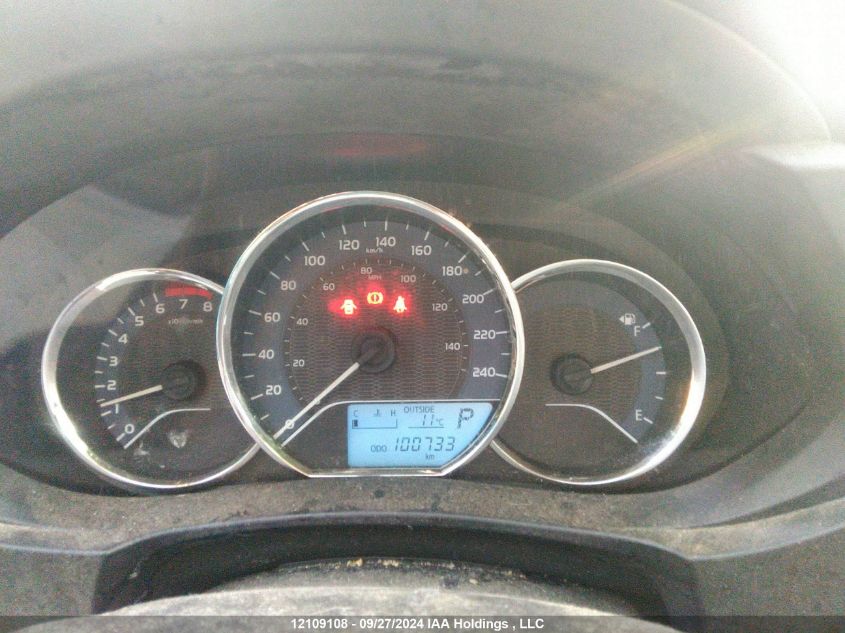 2014 Toyota Corolla L/Le/Le Pls/Prm/S/S Pls VIN: 2T1BURHE3EC222045 Lot: 12109108